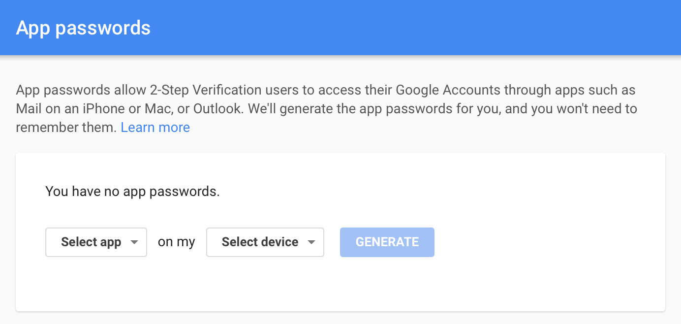 These password. Google mail no such user.