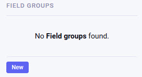 Create new field group
